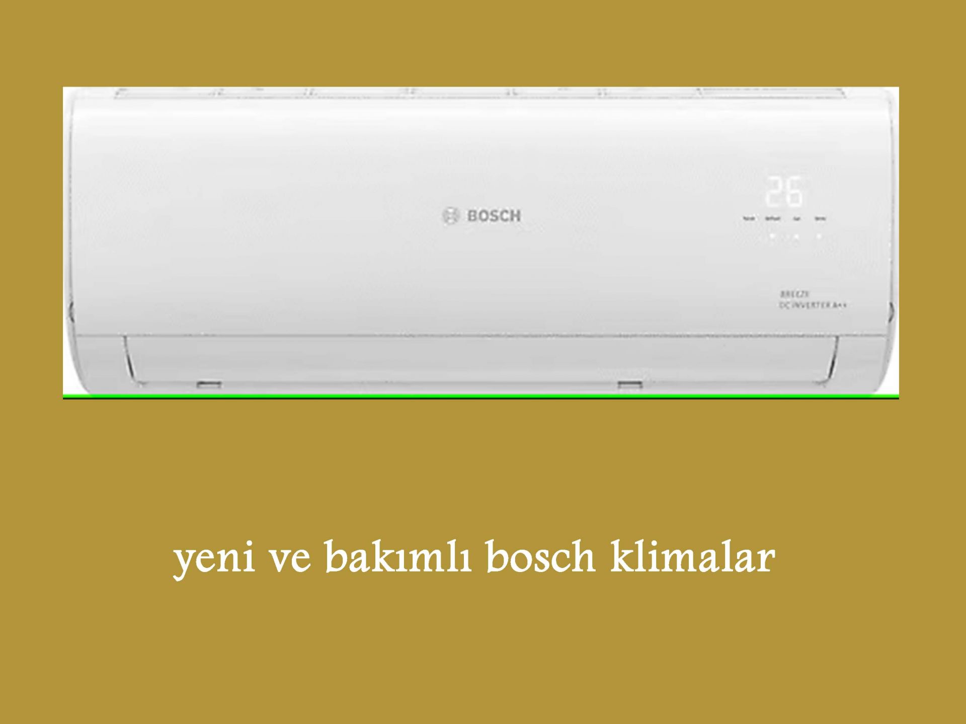 Klima ve Isıtma